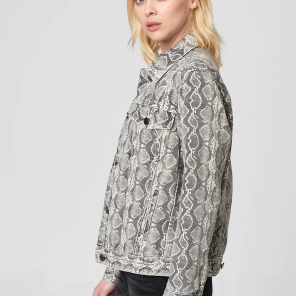 BLANK NYC • Women’s Snake Along Trucker Jacket Size Small - Picture 2 of 8